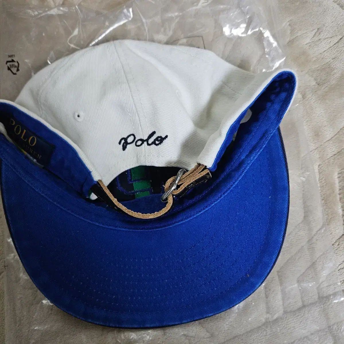 ポロ ラルフローレン ロゴ パッチ ツイル キャップ