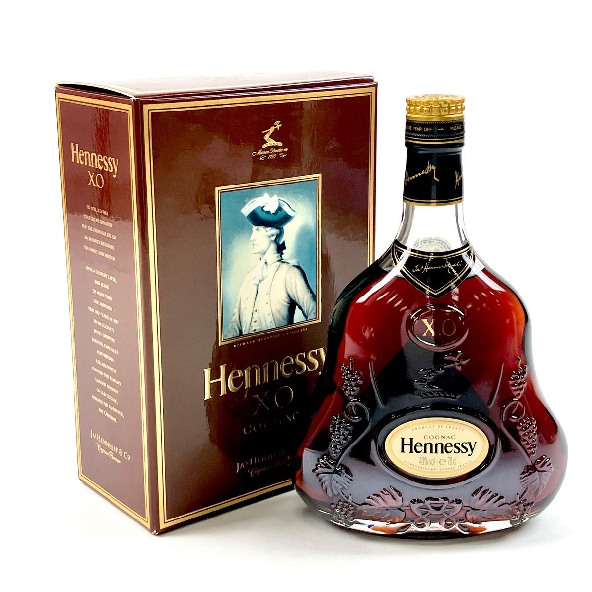 ヘネシー XO 金キャップ クリアボトル 700ml 古酒 - メルカリ