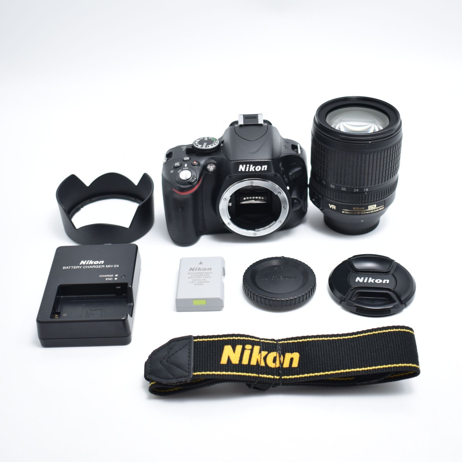 B 10487 Nikon デジタル一眼レフカメラ D 5100 18-105 VR レンズキット