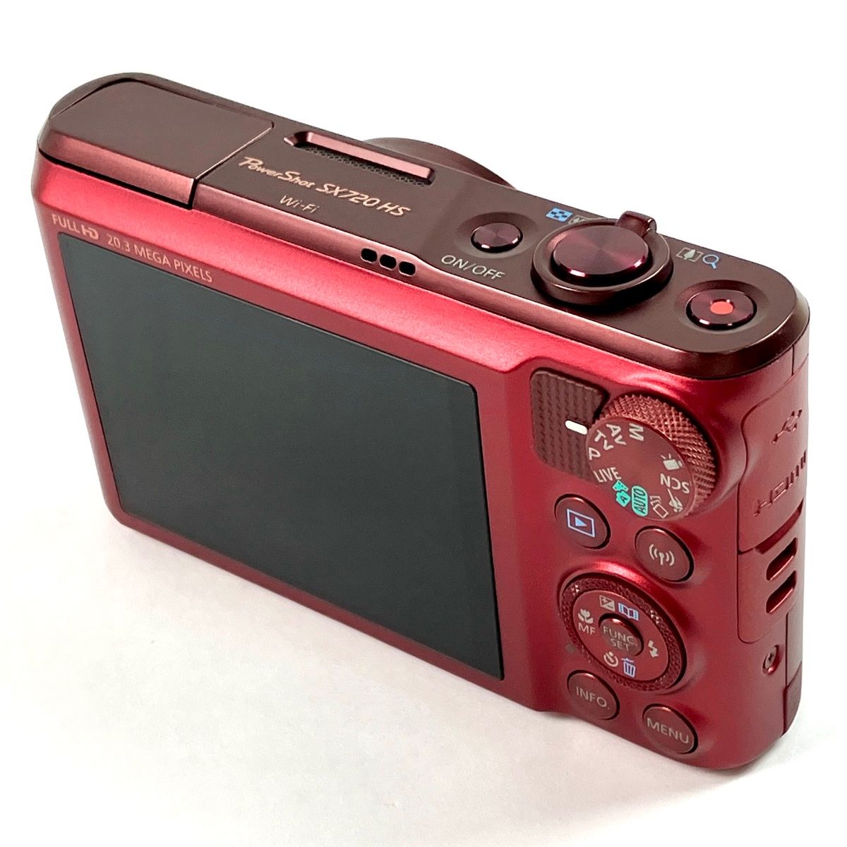 キヤノン Canon PowerShot SX720 HS レッド コンパクトデジタルカメラ
