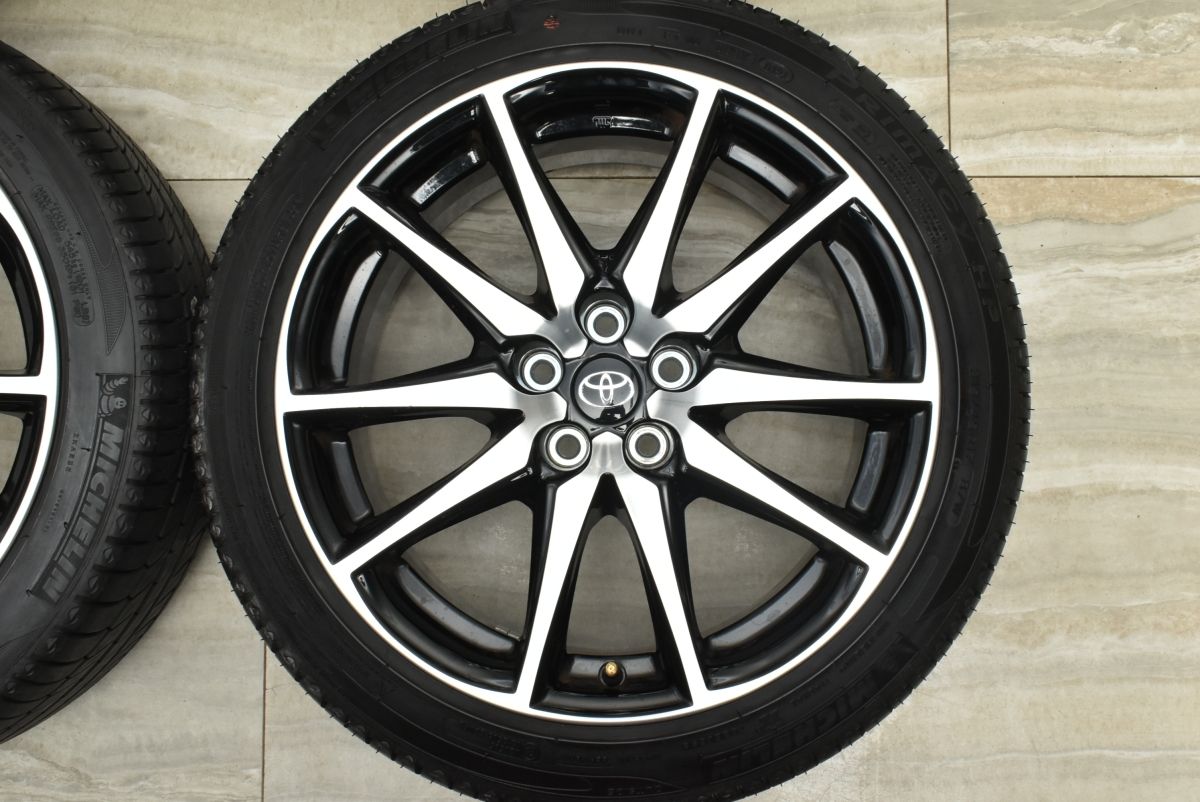 美品】トヨタ ZN8 GR86 SZグレード 純正 17in 7.5J +48 PCD100