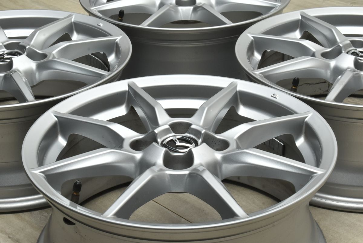 マツダ ND ロードスター NR A 16 in 6 5 J 45 PCD 100 アルミ4本 RC NDERC NA NB デミオ MAZDA 2 ベリーサ ノーマル戻し