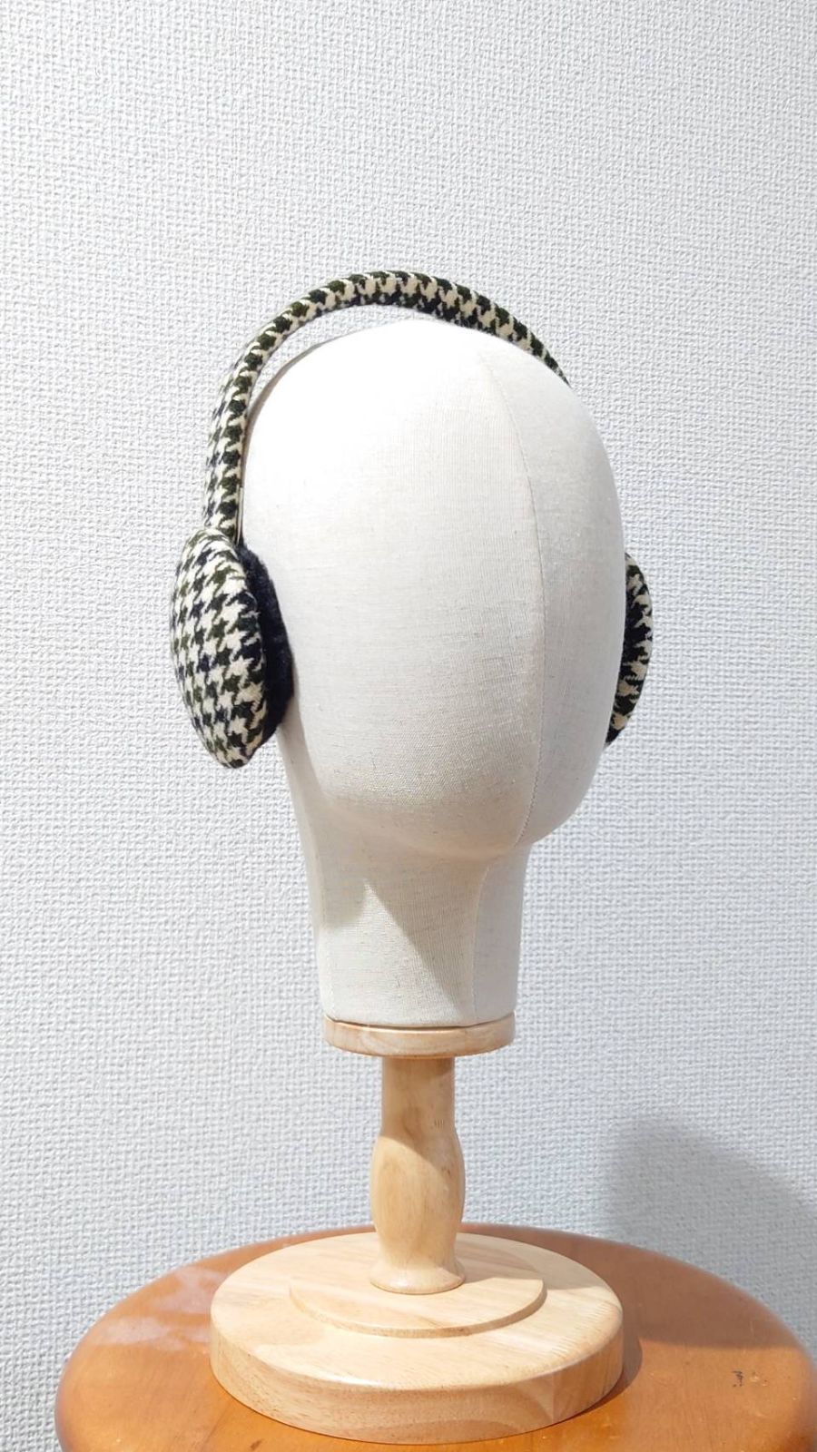 Owen Barry 耳あて 千鳥柄 Owen Barry 英国製 “Handmade” イヤーマフ - メルカリ