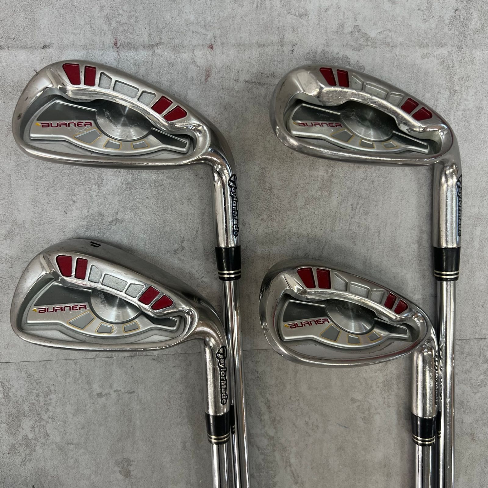 テーラーメイド バーナー メンズゴルフ アイアンセット 8本 S 右利き用