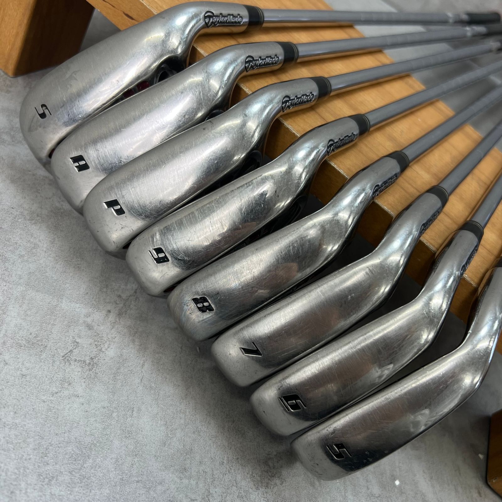テーラーメイド バーナー メンズゴルフ アイアンセット 8本 S 右利き用