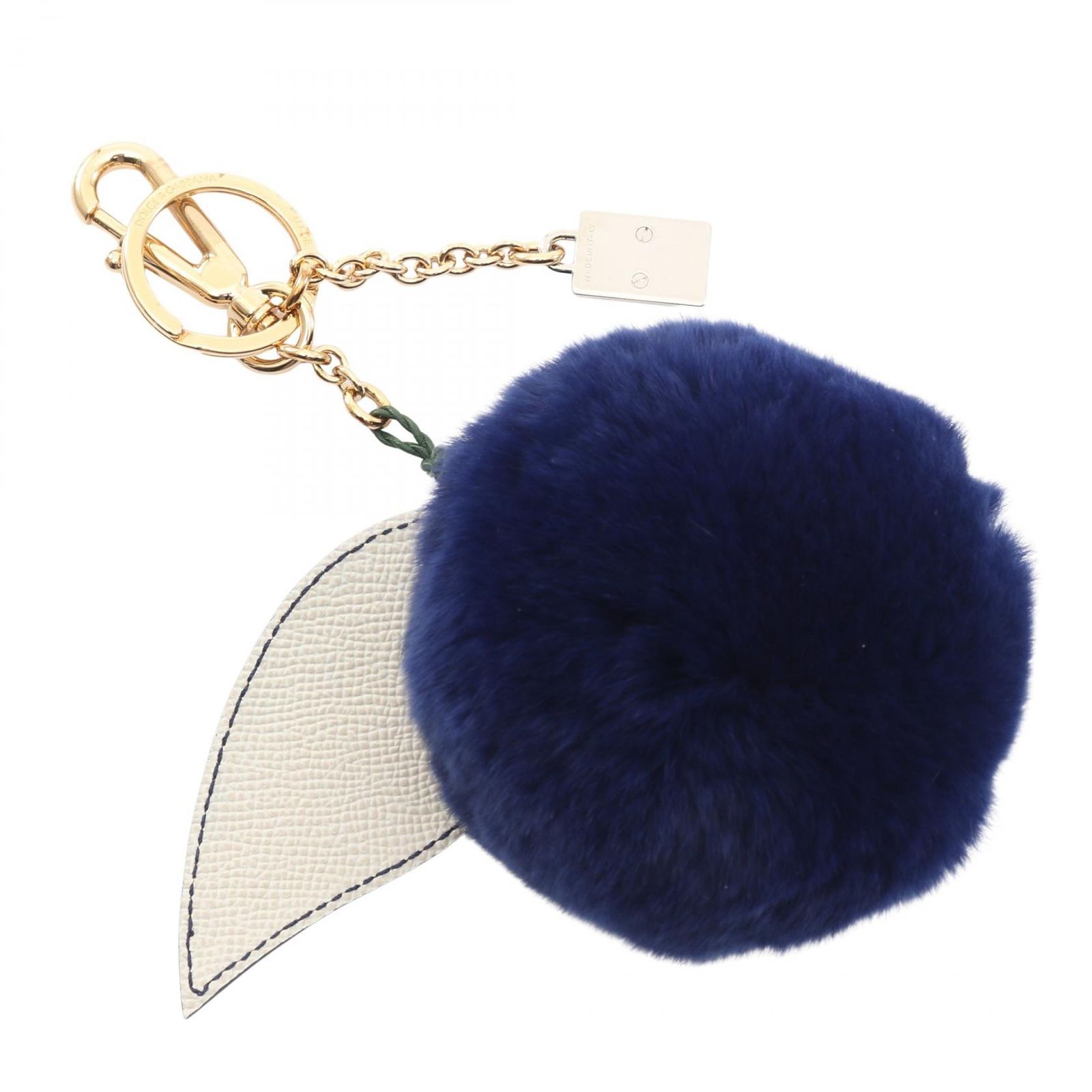 DOLCE - GABBANA ドルチェアンドガッバーナ フルーツ ポンポン キーホルダー