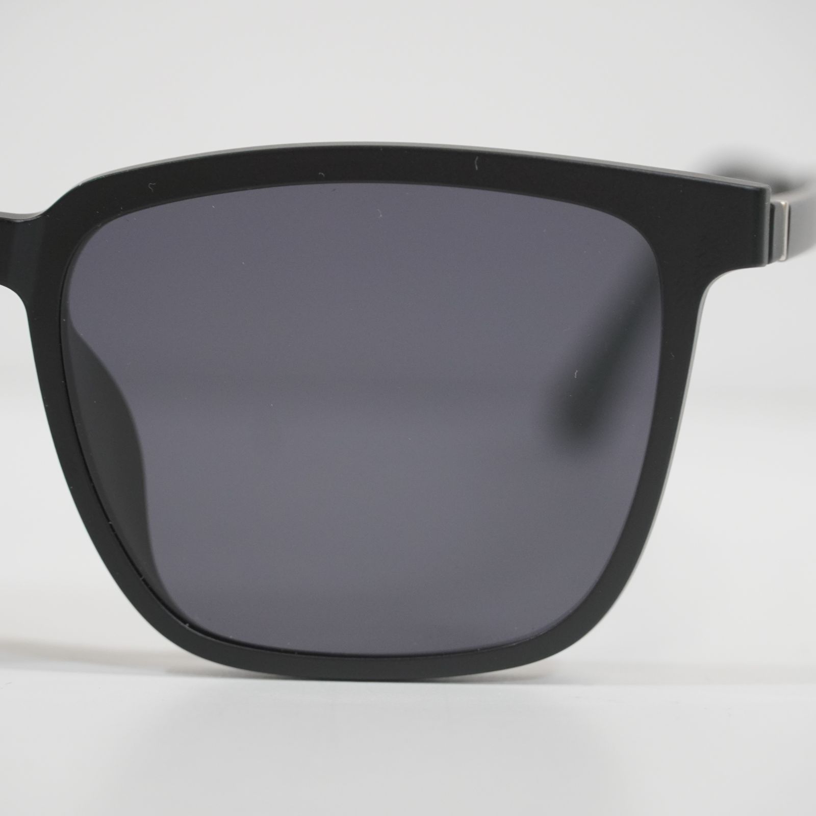 新品未使用 マットブラック 2way サングラス・メガネフレーム メンズ
