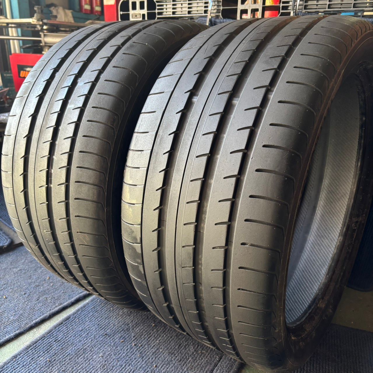 造 溝8 5分山 ADVAN SPORT 2本 295 35Ｒ20 ASP 3398