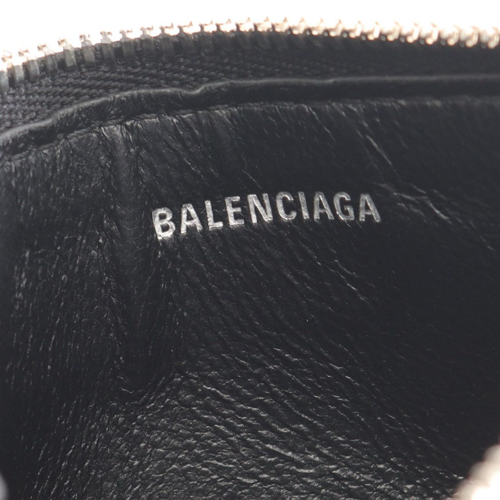  BALENCIAGA バレンシアガ キャッシュ ミラーロゴ ラージ ロング コイン-カードホルダー コインケース コインケース 小銭入れ 小物
