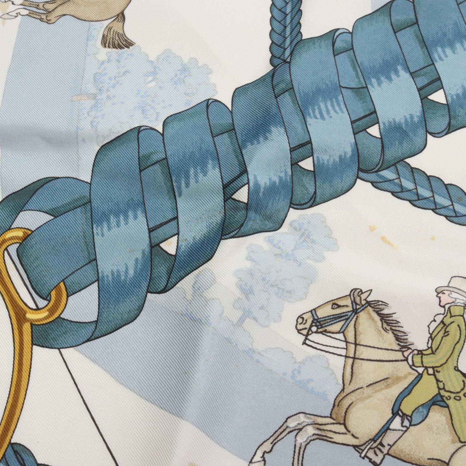  HERMES エルメス カレ90 LES ALLURES DU CHEVAL スカーフ バンダナ スカーフ 小物