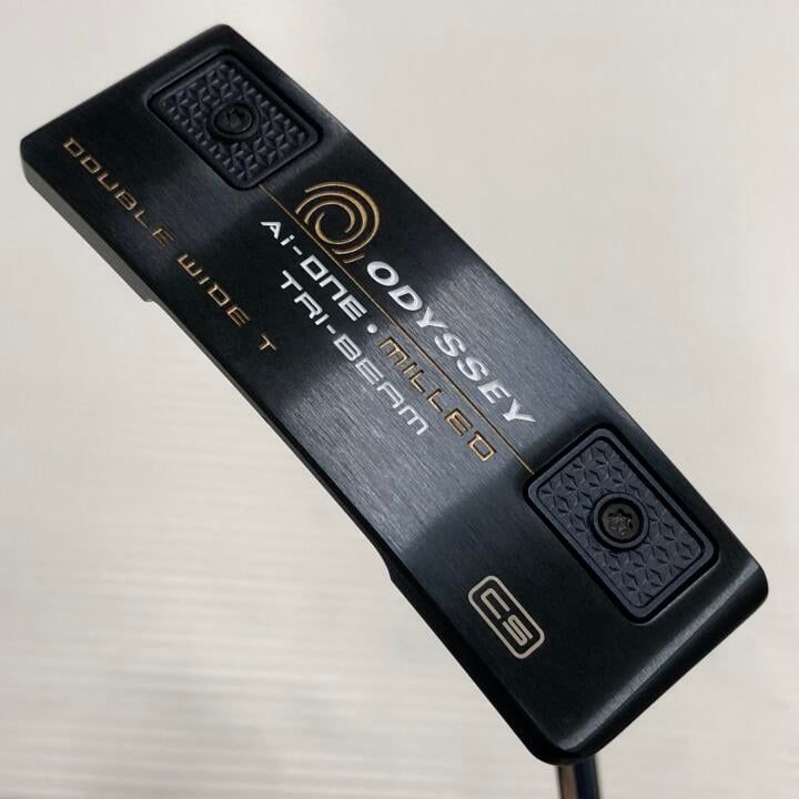 オデッセイ Ai ONE MILLED TRI BEAM DOUBLE WIDE T CS パター 最短