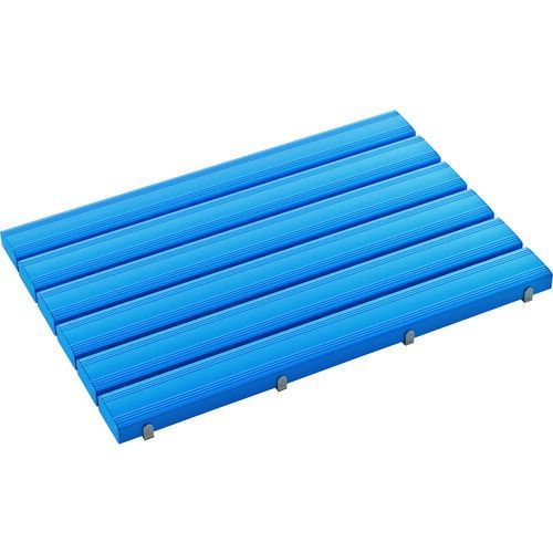 テラモト　抗菌安全スノコ（完成品）６００×９００ｍｍ　青