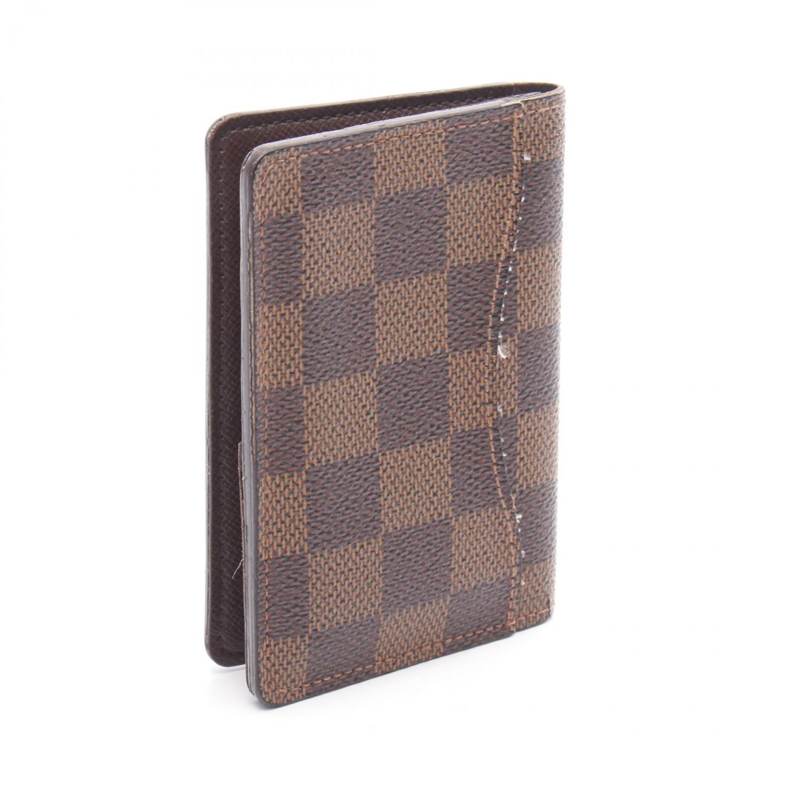 LOUIS VUITTON ルイ ヴィトン オーガナイザー ドゥ ポッシュ ダミエエベヌ カードケース