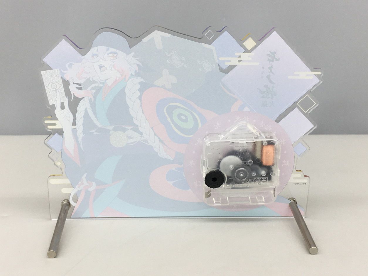 劇場版モノノ怪 火鼠 くじメイト A賞 アクリルクロック アニメイト 美