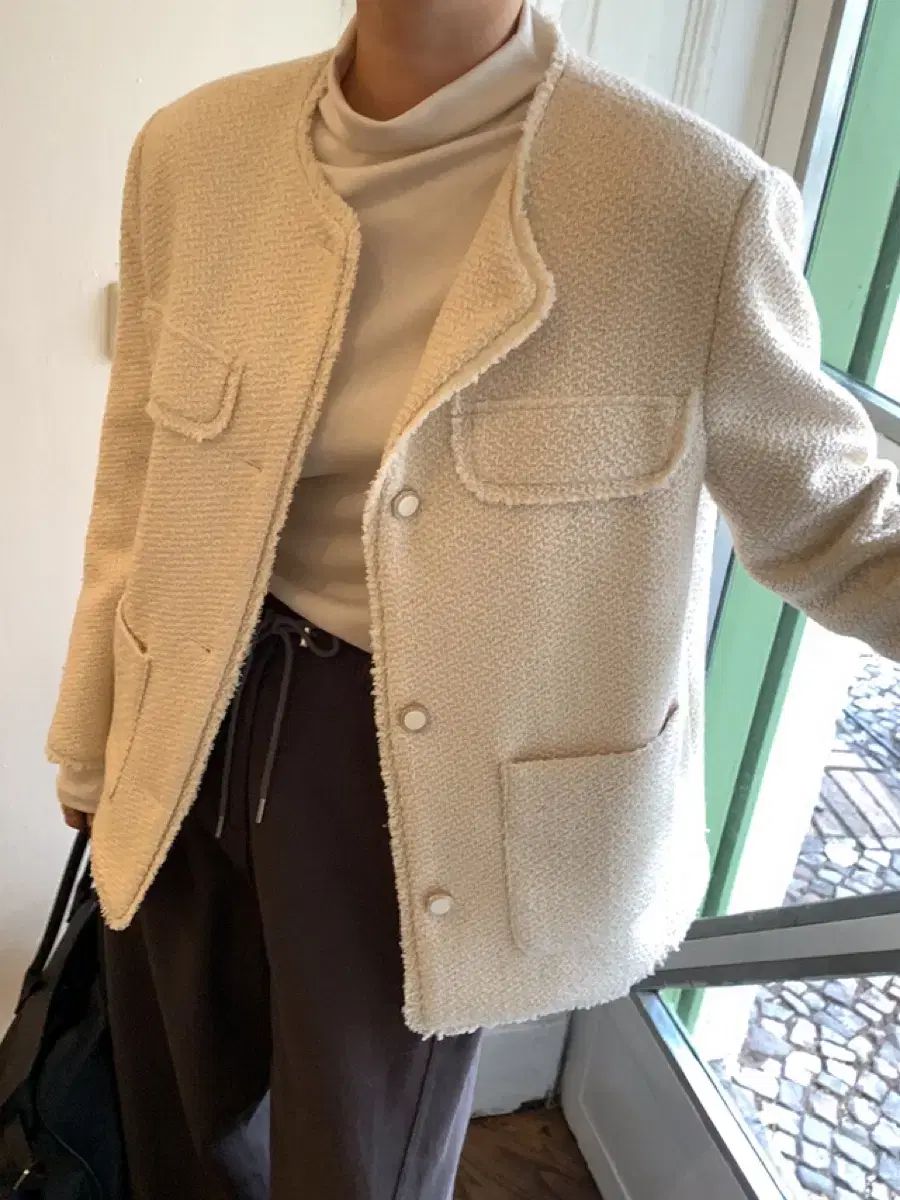 ame♡美品♡ OHGA BONDING コート S ツイード ame様専用♡美品♡ OHGA BONDING コート S ツイード