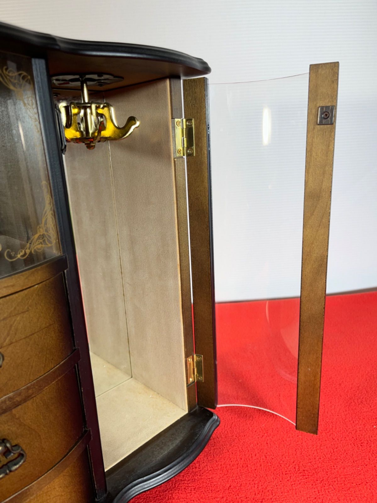 オルゴール アクセサリーケース ジュエリーボックス レトロ