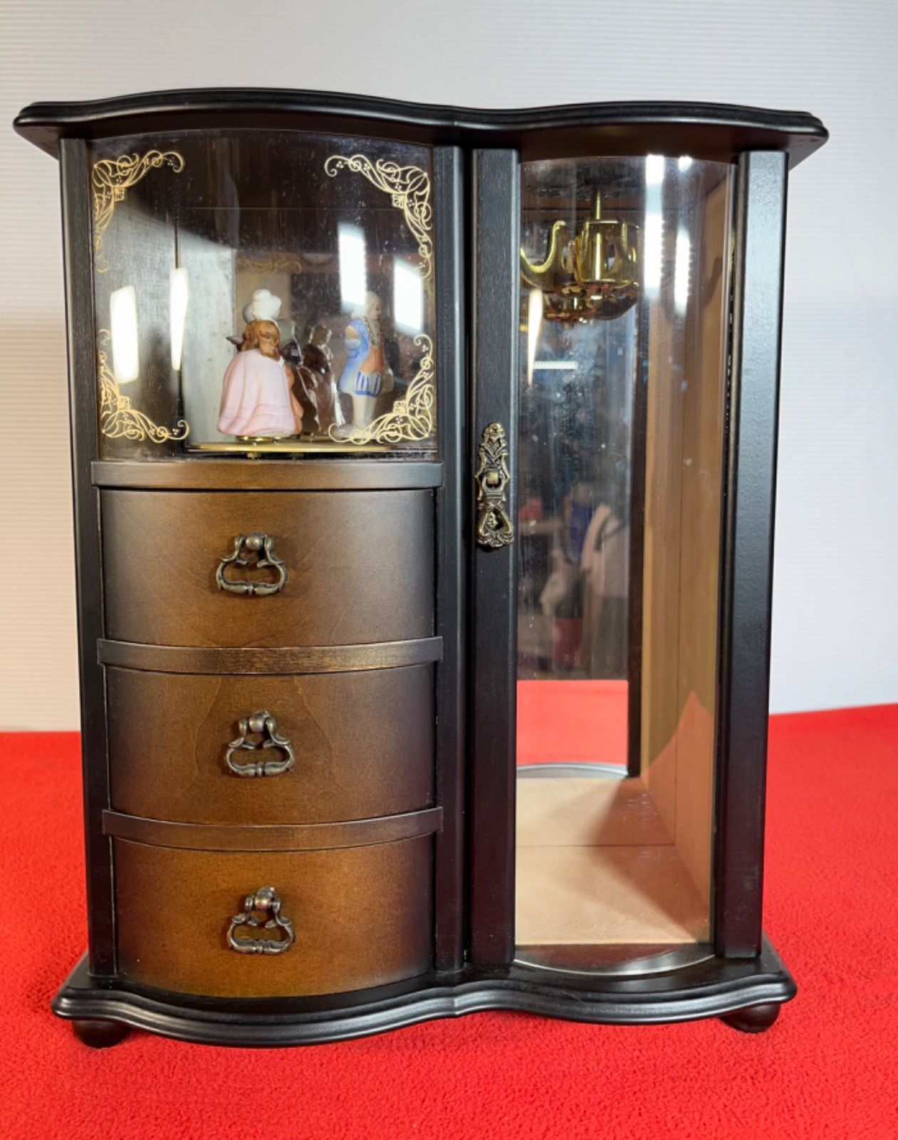 オルゴール アクセサリーケース ジュエリーボックス レトロ