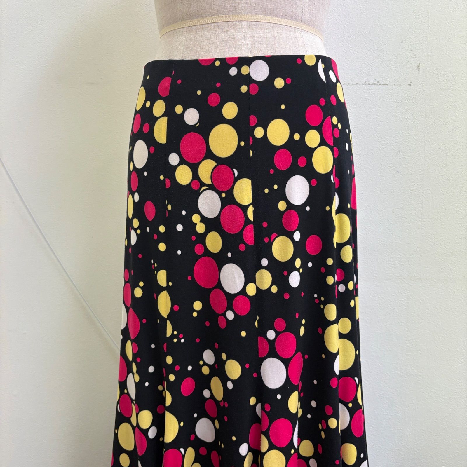 ソニアジョーンズ】フラメンコ衣装 スカート ファルダ ブラック ピンク