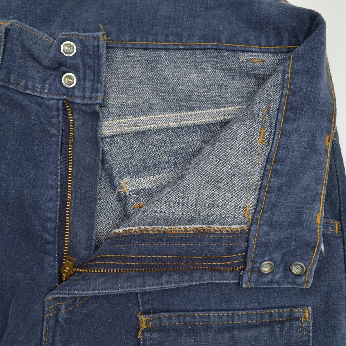 LEVIS】70s 75年製 20676 ブロークンデニムブッシュデニムパンツ