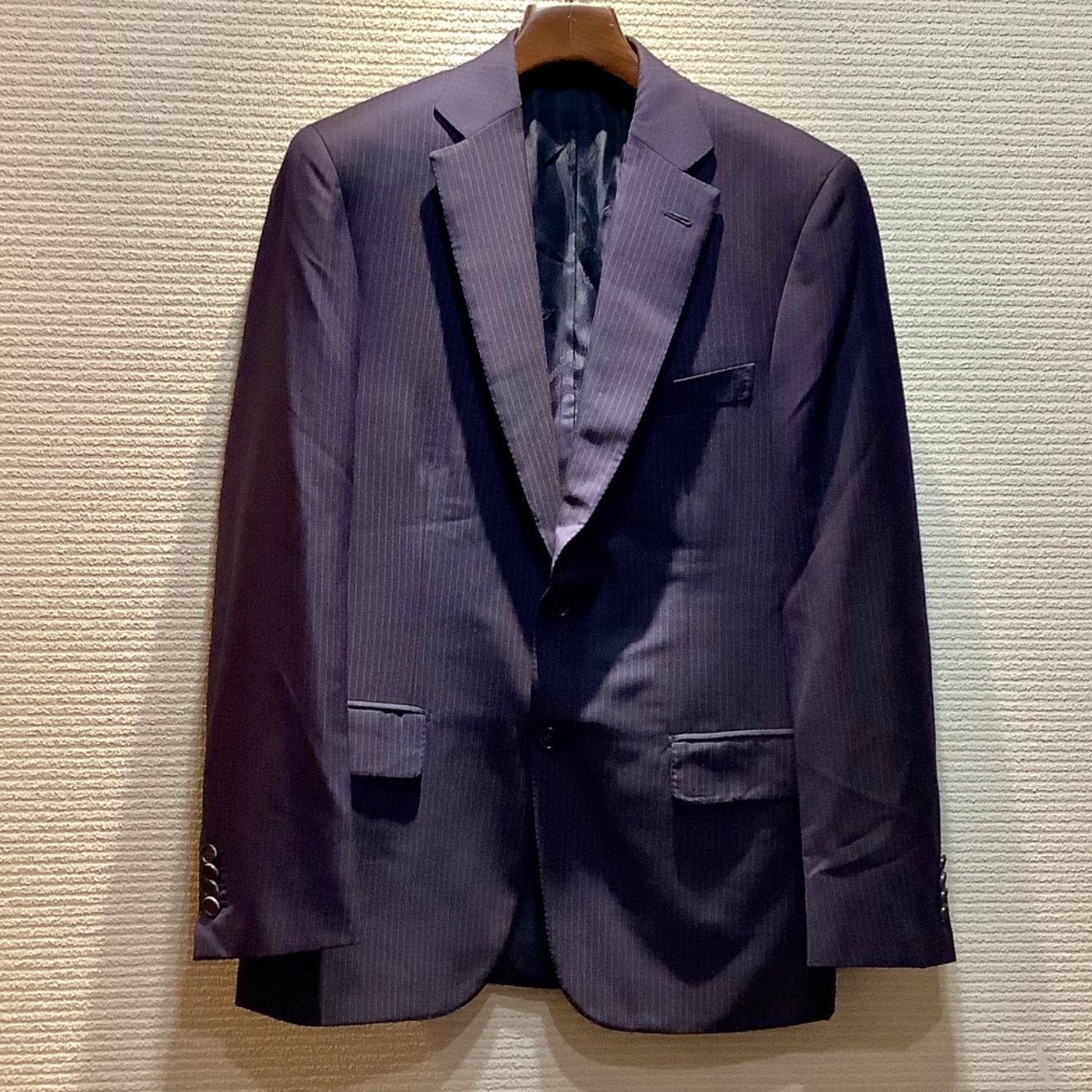 【最高級品✨】ブリオーニ　スーツ　セットアップ　パラティーノ　ネイビー ブリオーニ Brioni】秋冬向け 定番ネイビースーツ PALATINO 46 紺色
