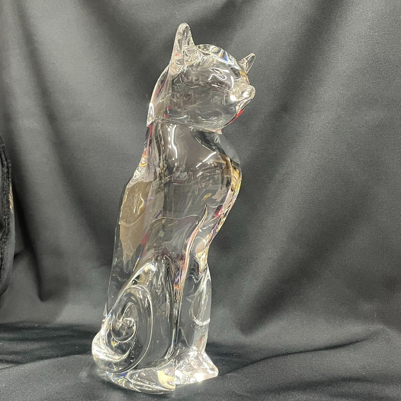 クリスタル    イタリア製  置物  7.5センチ  新品未使用 クリスタル イタリア製 置物 7.5センチ 新品未使用