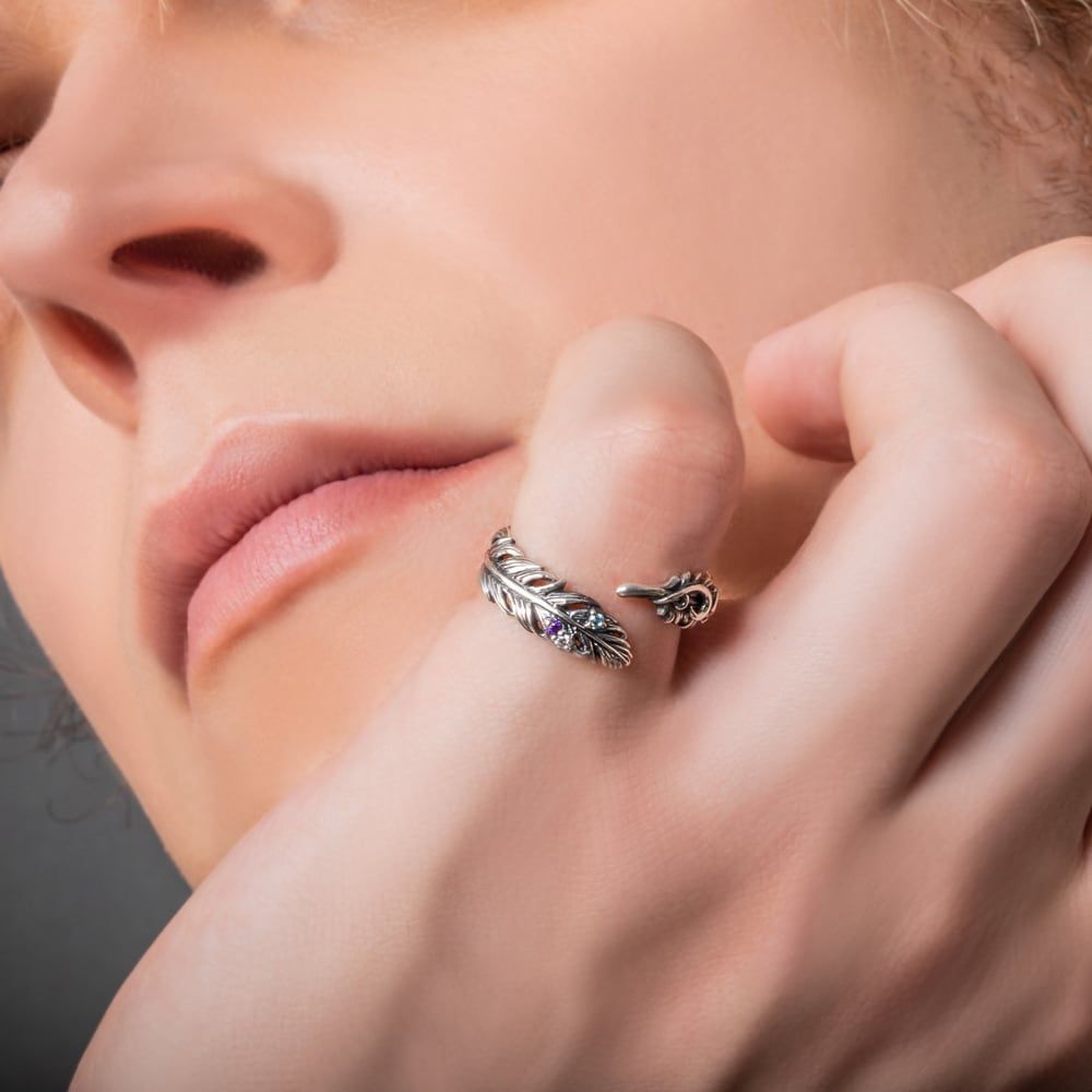 グロリアスフェザーリング アルテミスキングス シルバー ジュエリーブランド