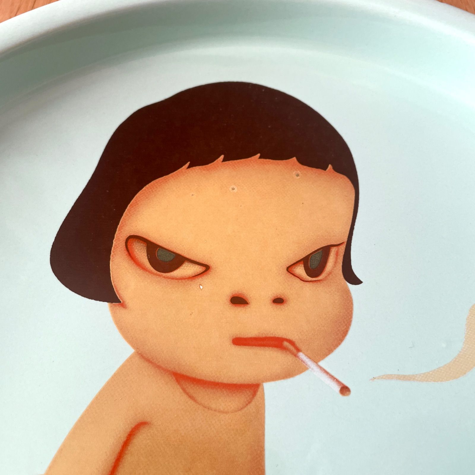 超希少！】奈良美智 灰皿 Too young To Die アート Yoshitomo Nara