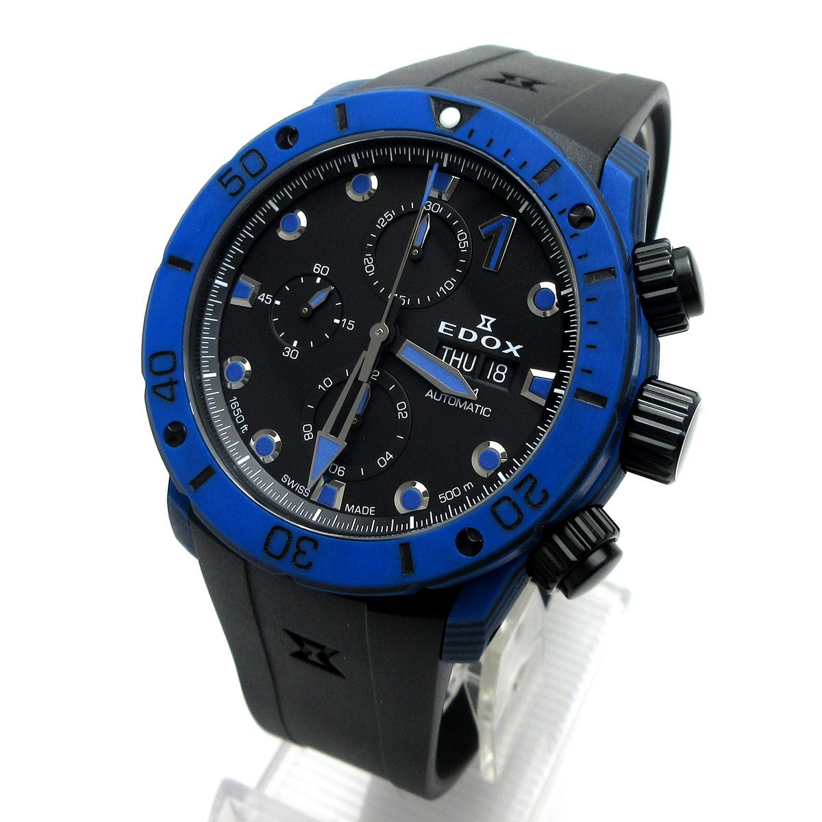 エドックス EDOX クロノオフショア1 カーボン 01125-CLNBUN-NINBU オートマチック メンズ 自動巻き 箱 保証書
