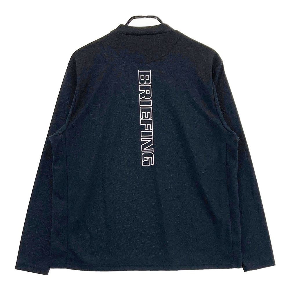 サイズ：M BRIEFING GOLF ブリーフィング ハイネック長袖Tシャツ