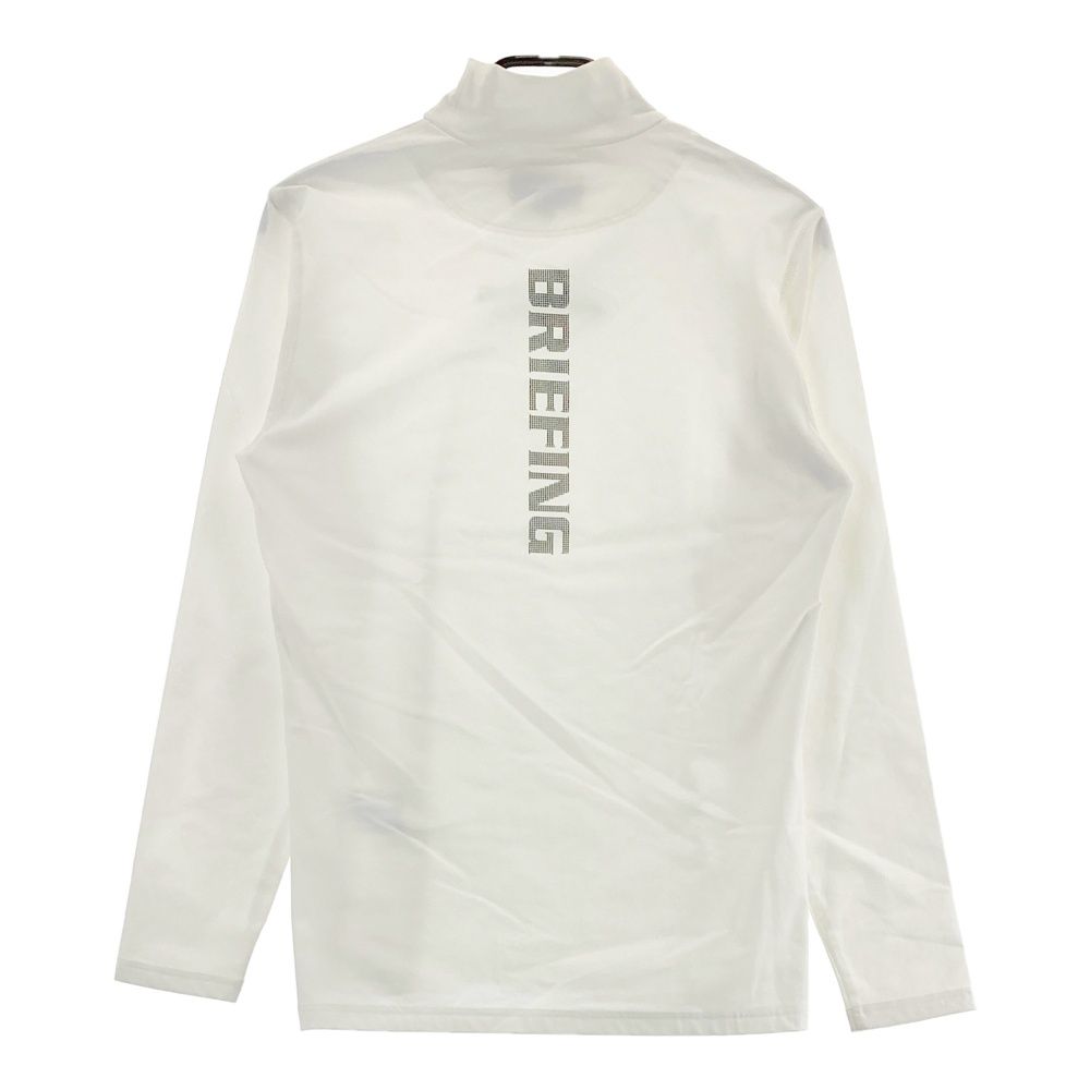 サイズ：M BRIEFING GOLF ブリーフィング ハイネック長袖Tシャツ