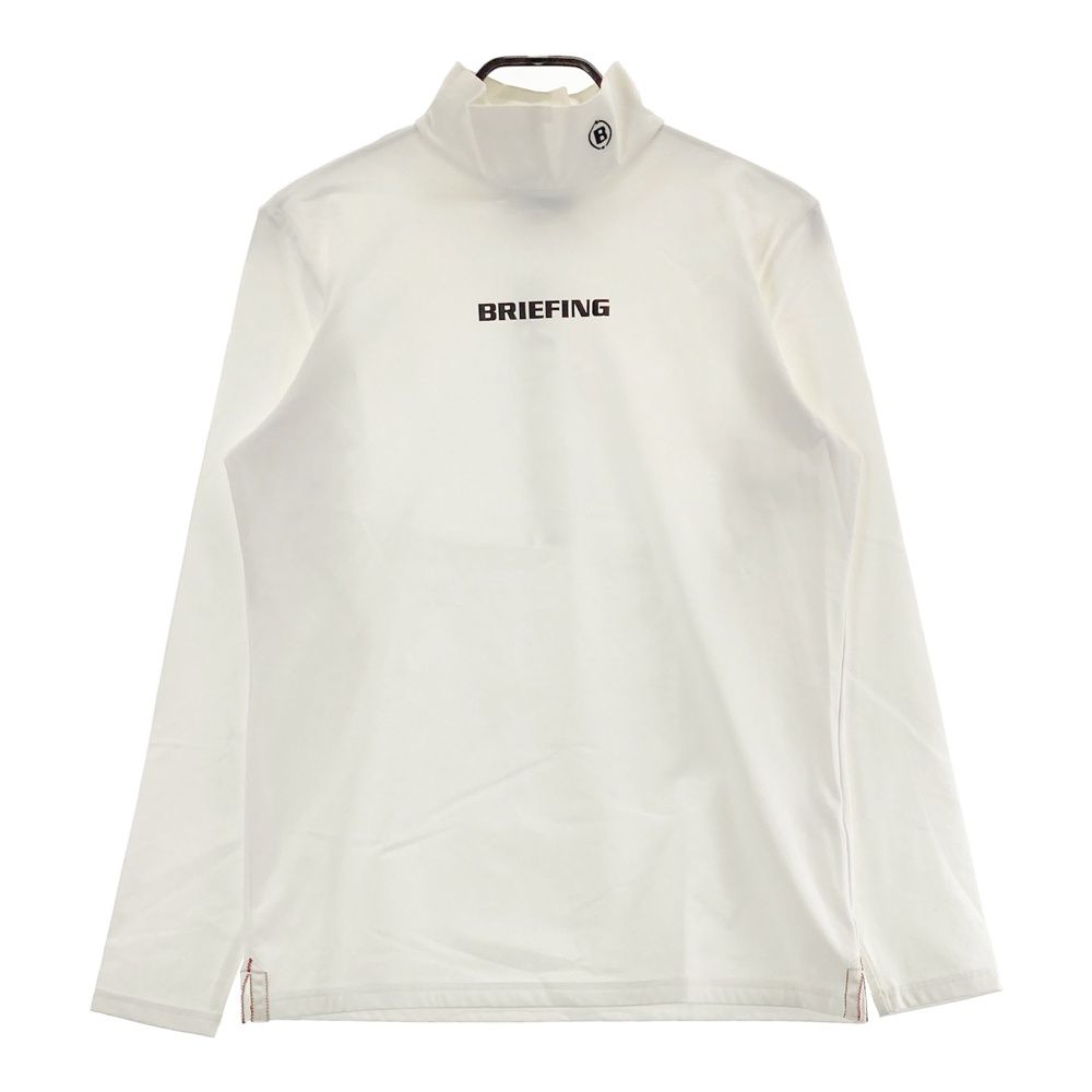 サイズ：M BRIEFING GOLF ブリーフィング ハイネック長袖Tシャツ