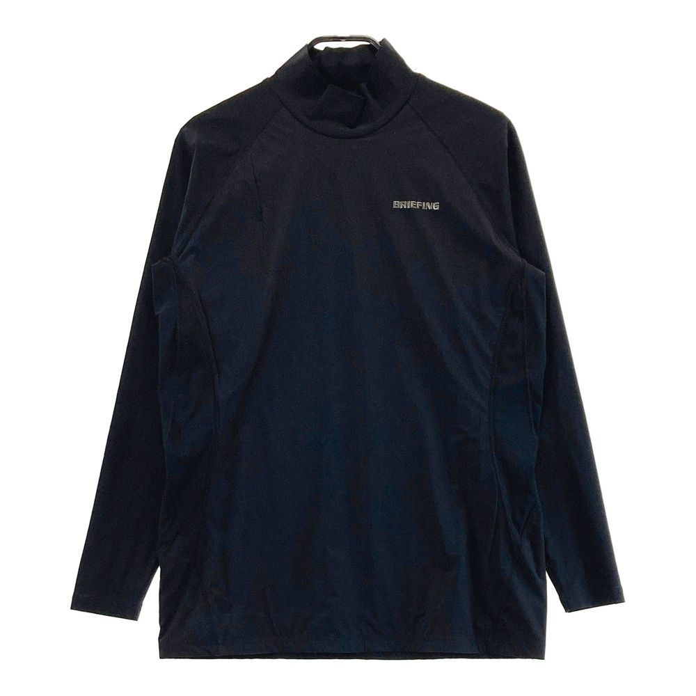BRIEFING ブリーフィング　ブラック 長袖タートルネック S BRIEFING ブリーフィング ブラック 長袖タートルネック S BRIEFING