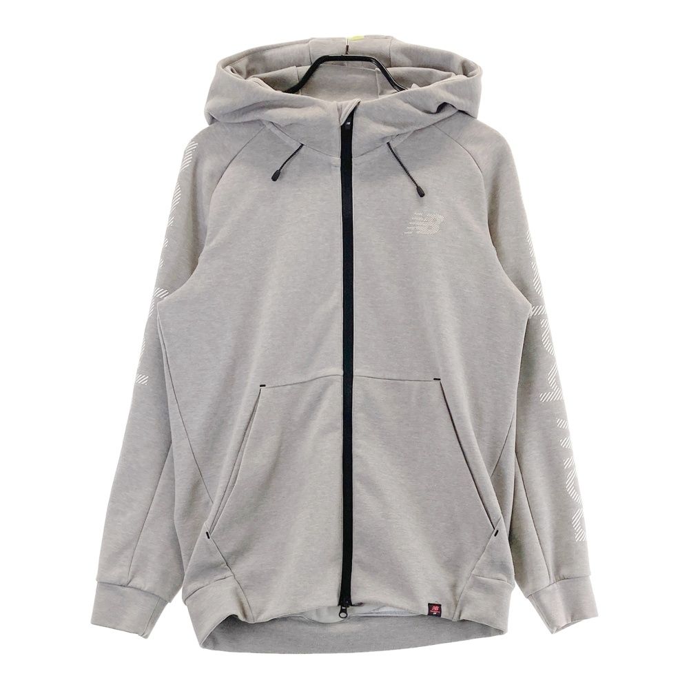 サイズ：5 NEW BALANCE GOLF ニューバランス ジップパーカー グレー系