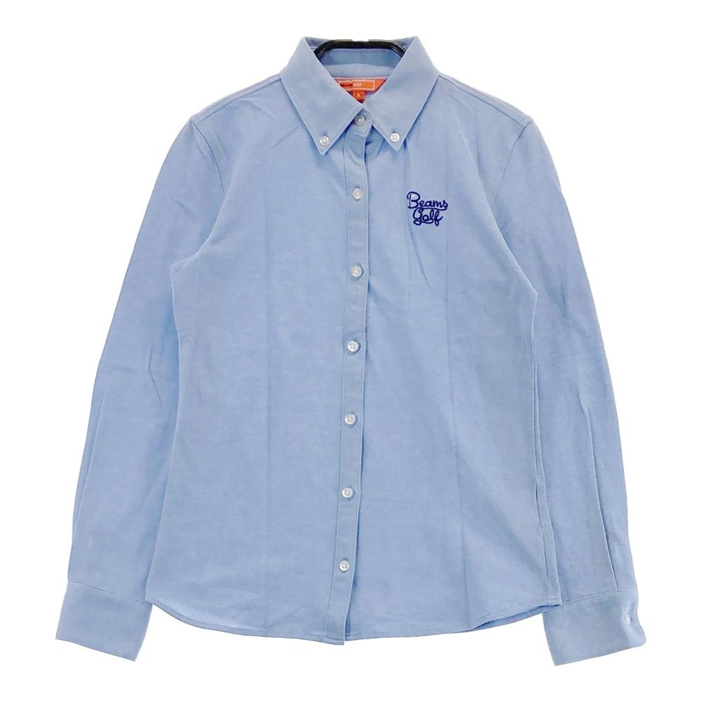 BEAMS GOLF 長袖シャツ 青 サイズ：S BEAMS GOLF ビームスゴルフ 長袖シャツ ブルー系