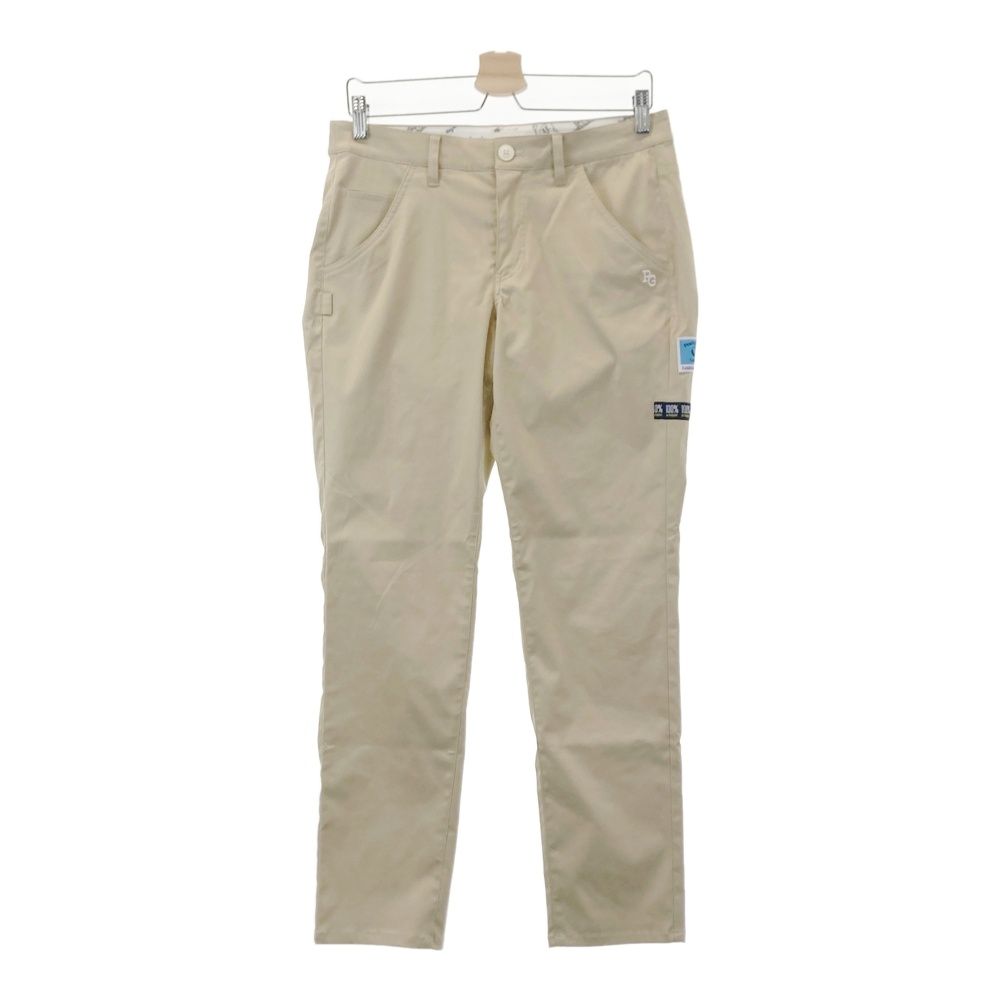 サイズ 2 PEARLY GATES パーリーゲイツ モデル ストレッチパンツ ベージュ系 ゴルフウェア レディース ストスト