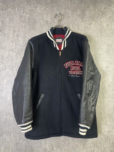 中古】FLATHEAD ﾌﾗｯﾄﾍｯﾄﾞ ｽﾀｼﾞｬﾝ ｳｰﾙ ﾚｻﾞｰ ｼﾞｬｹｯﾄ 日本製/8」S8