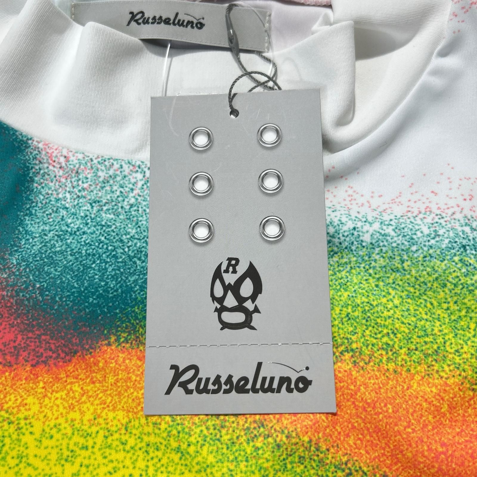 未使用品 メンズ ラッセルノ RUSSELUNO 長袖シャツ 5(L) 白 ホワイト