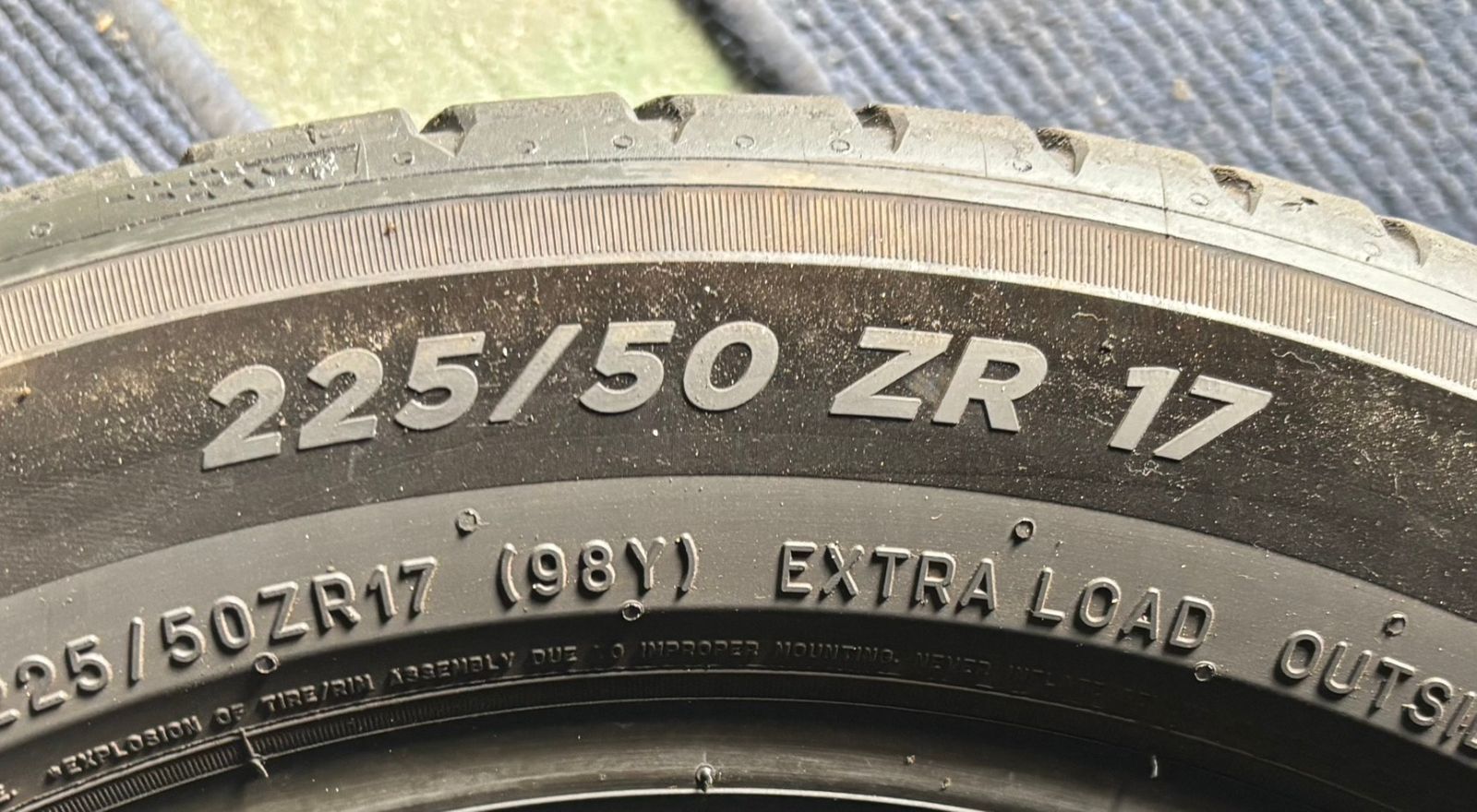  製造 溝8分山 PILOT SPORT 5 1本 225 50Ｒ17 ASP 3402 17インチ サマータイヤ ノーマルタイヤ