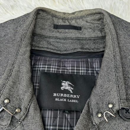 美品/LL】BURBERRY BLACK LABEL バーバリー ブラックレーベル トレンチ