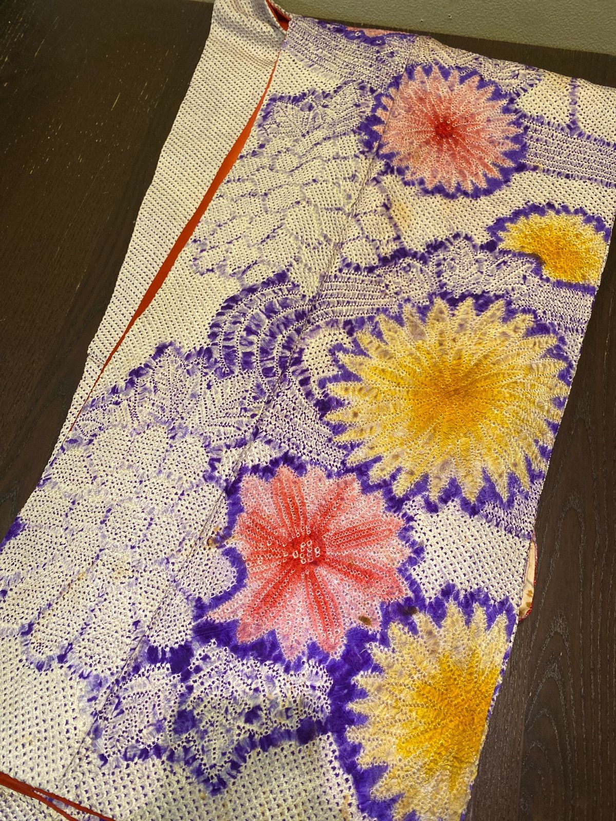 まとめ売り】絞り着物8枚 リメイク素材 ハンドメイド向け - メルカリ