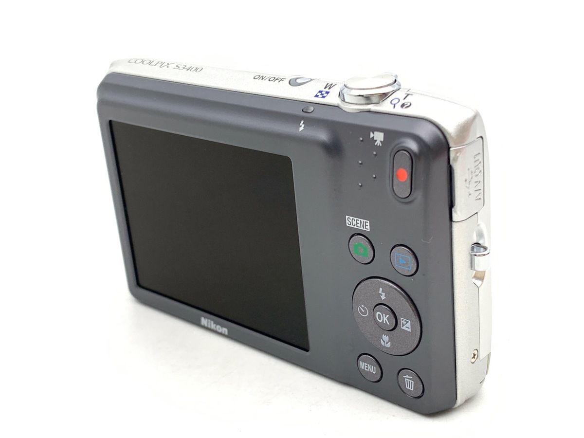 中古】 【良品】 ニコン COOLPIX S3400 シルバー - メルカリ