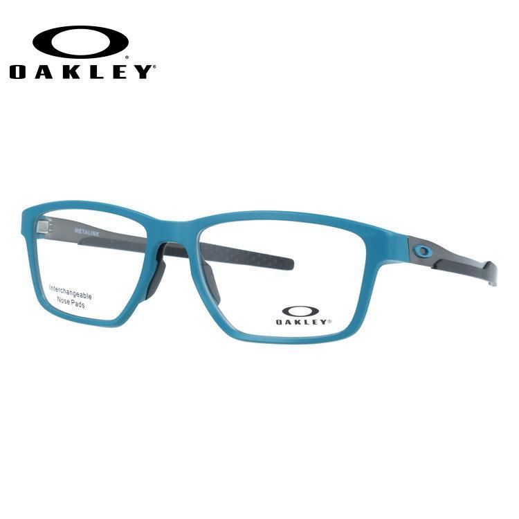 オークリー メガネフレーム メタリンク 伊達メガネ アジアンフィット OAKLEY OX 8153-1257 スクエア型 ユニセックス メンズ レディース 海外