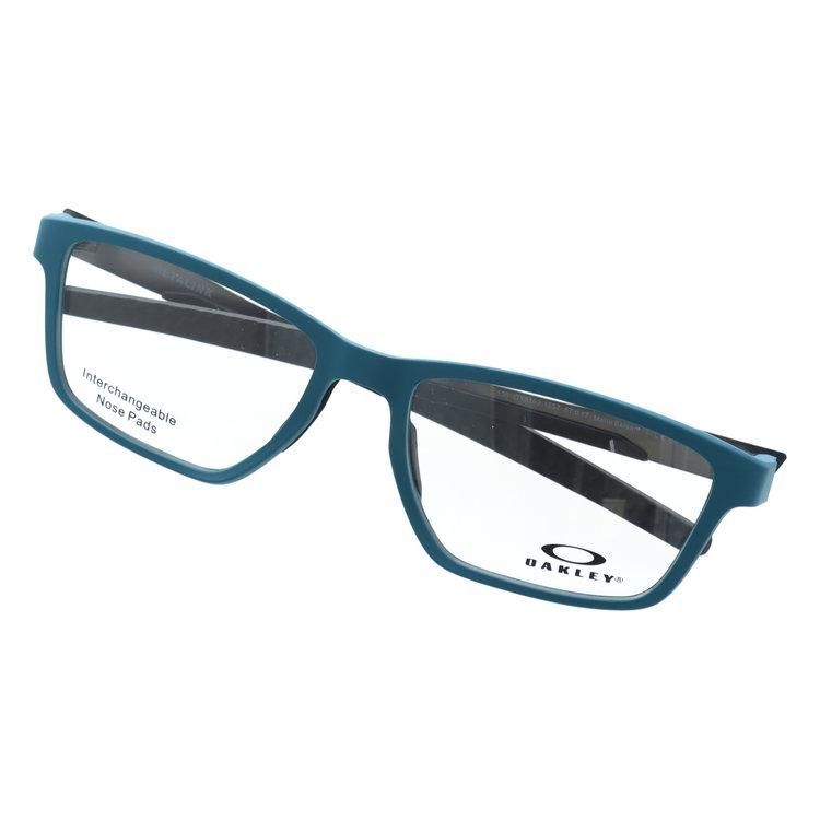  オークリー メガネフレーム メタリンク 伊達メガネ アジアンフィット OAKLEY OX 8153-1257 スクエア型 ユニセックス メンズ レディース 海外 メガネ 小物