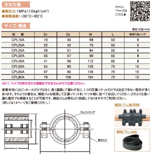  圧着ソケット 銅管直管型 CPL 30 建築資材 材料 資材