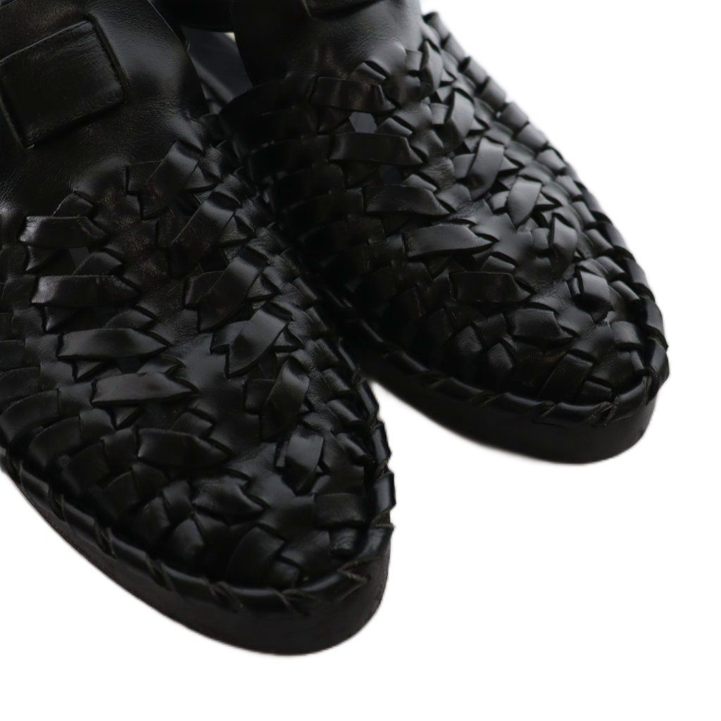 ジルサンダー JIL SANDER ウーブンレザー フラットサンダル woven