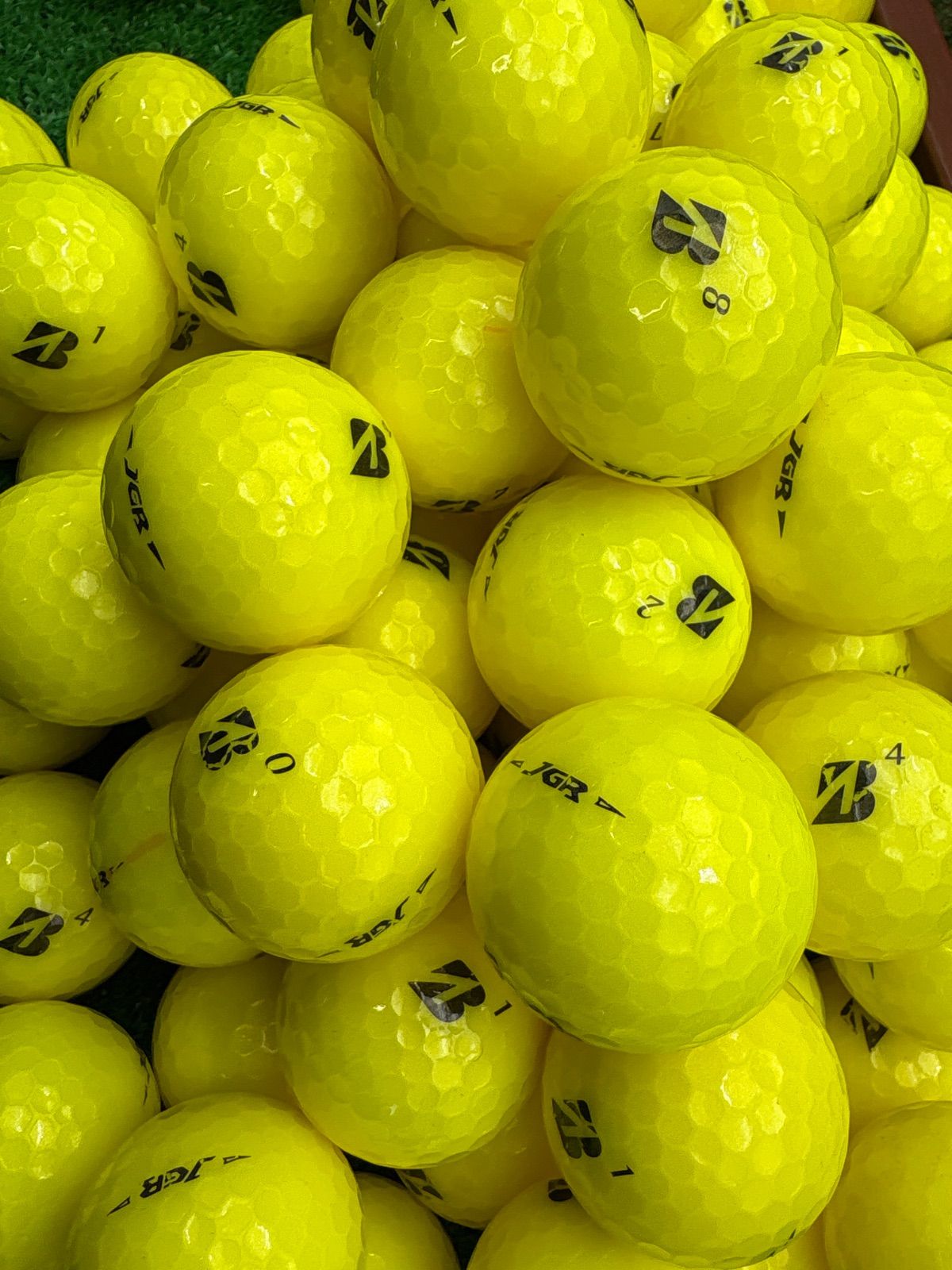 ☆年末SALE☆ブリヂストン/JGR/イエロー/年式混合/品質/ロストボール