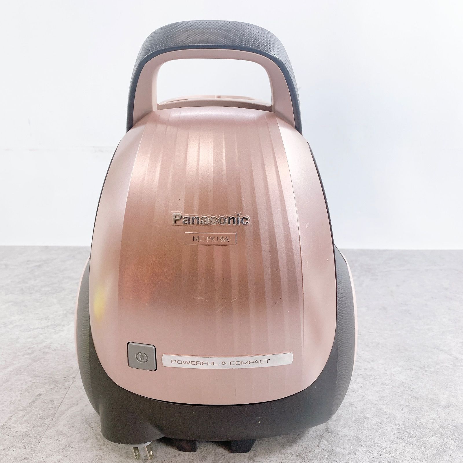 H-203 Panasonic 電気掃除機 MC-PK19A-P ピンク 2018年製 中古 動作品