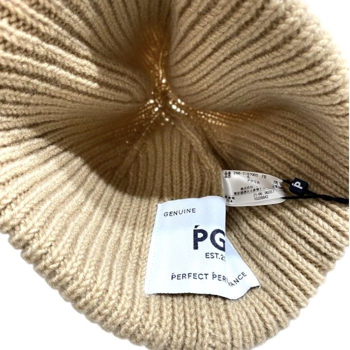 新品　ゴルフ　パーリーゲイツ　PEARLY GATES ニット帽　ビーニー SNOOPYニットビーニー(【男性】その他帽子)|PEARLY GATES(パーリー
