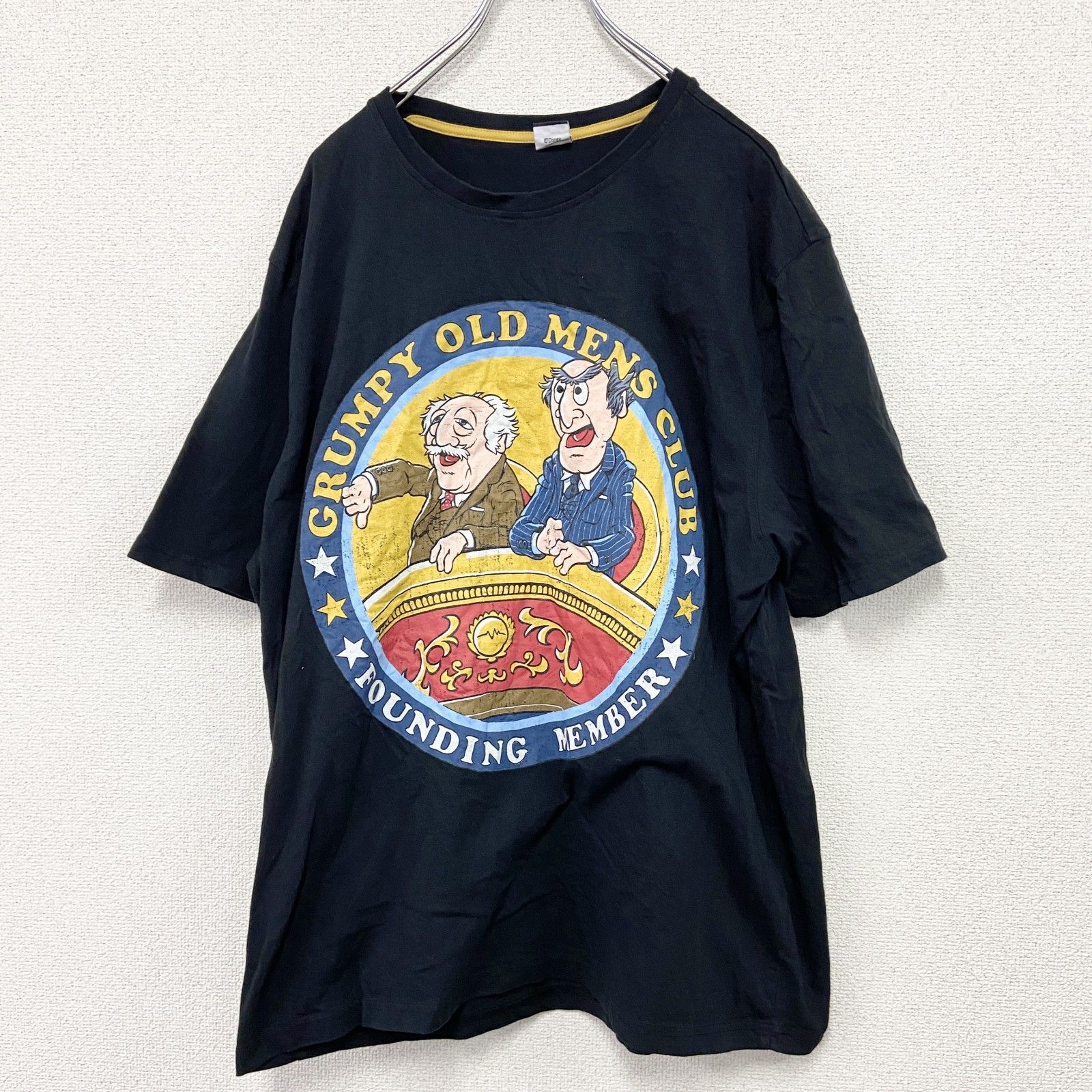 古着 used Disney ディズニー 半袖プリントTシャツ 黒 ブラック - メルカリ