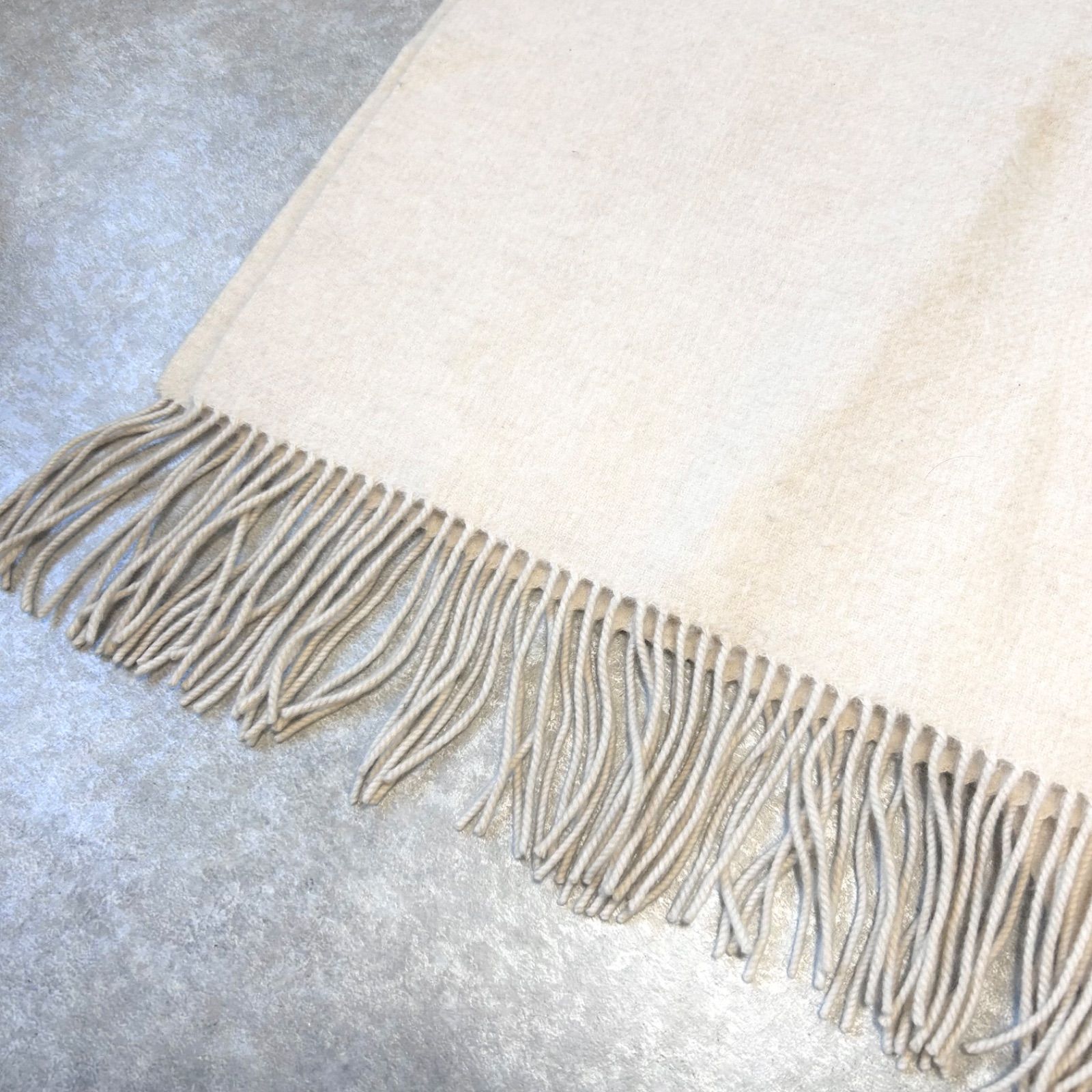 ASAUCE MELER アソースメレ カシミヤ100% 大判ストール マフラー